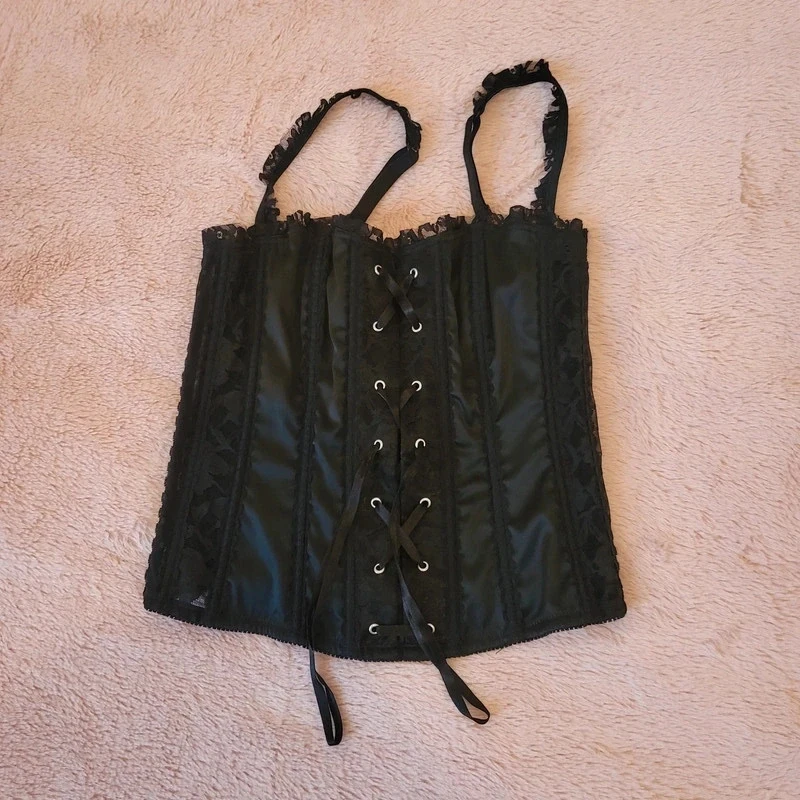 Zwart bustier korset – photo 4